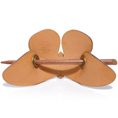 Louis Vuitton Vernis Butterfly Hair Pin Barette Purple 3 of 6