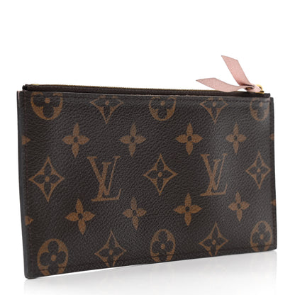 Louis Vuitton Monogram Felicie Chain Wallet Zippered Insert Rose Ballerine 2 of 5