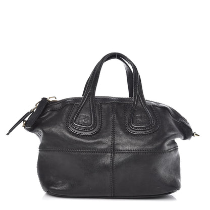 Givenchy Sugar Goatskin Micro Nightingale Black 1 of 9