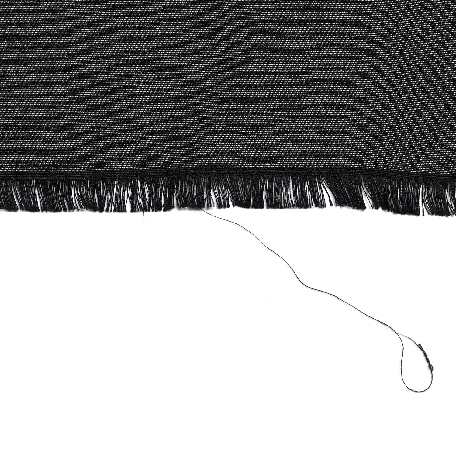 Louis Vuitton Silk Lurex Wool Monogram Shine Shawl Black 4 of 4