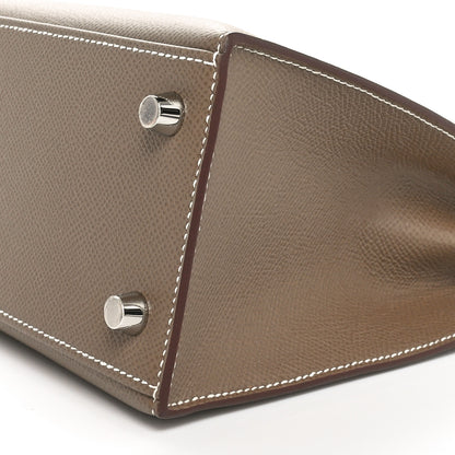 Hermes Epsom Kelly Sellier 25 Etoupe 10 of 10