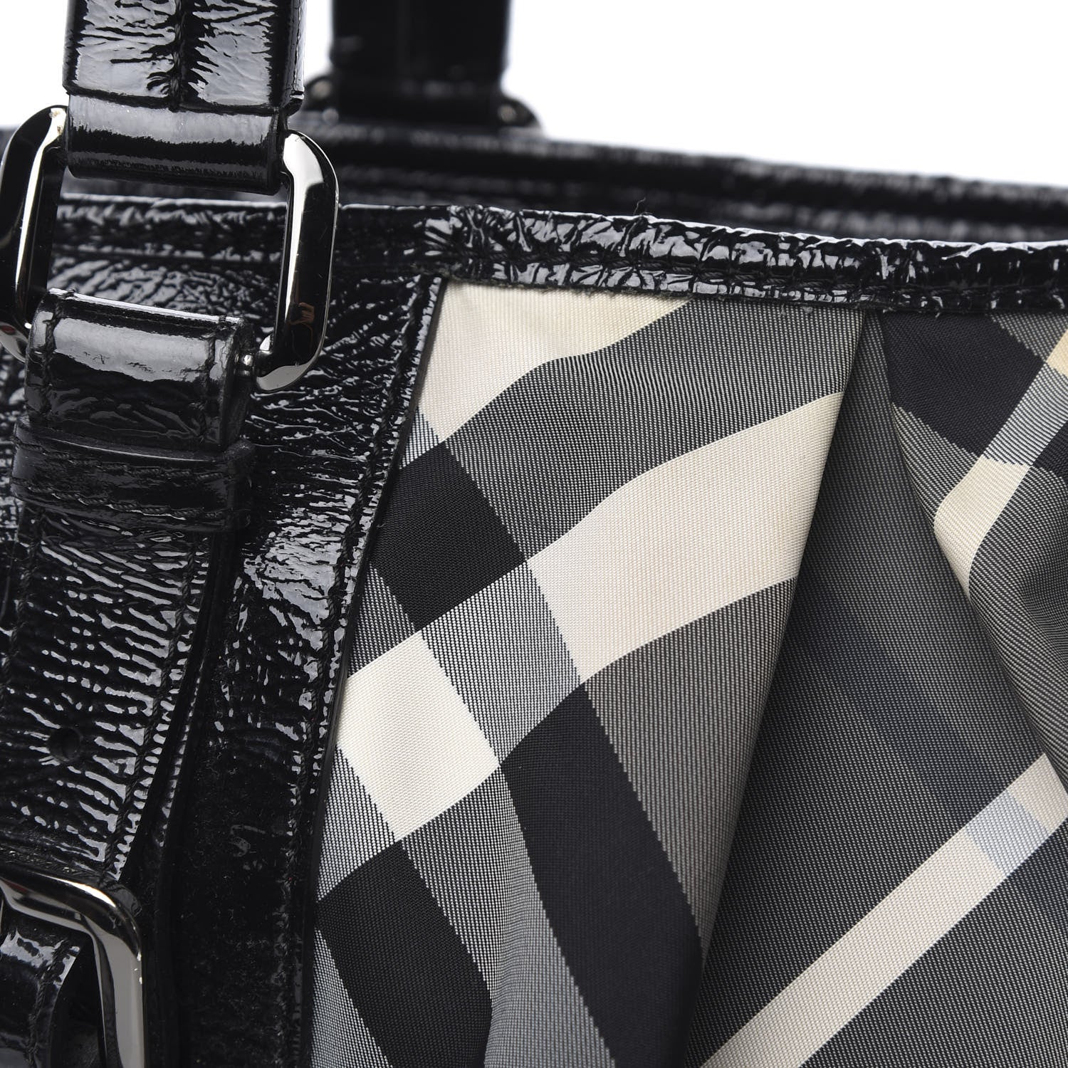 Burberry Nylon Beat Check Lowry Black 11 of 14