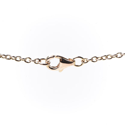 Cartier 18K Pink Gold Interlocking LOVE Necklace 4 of 6