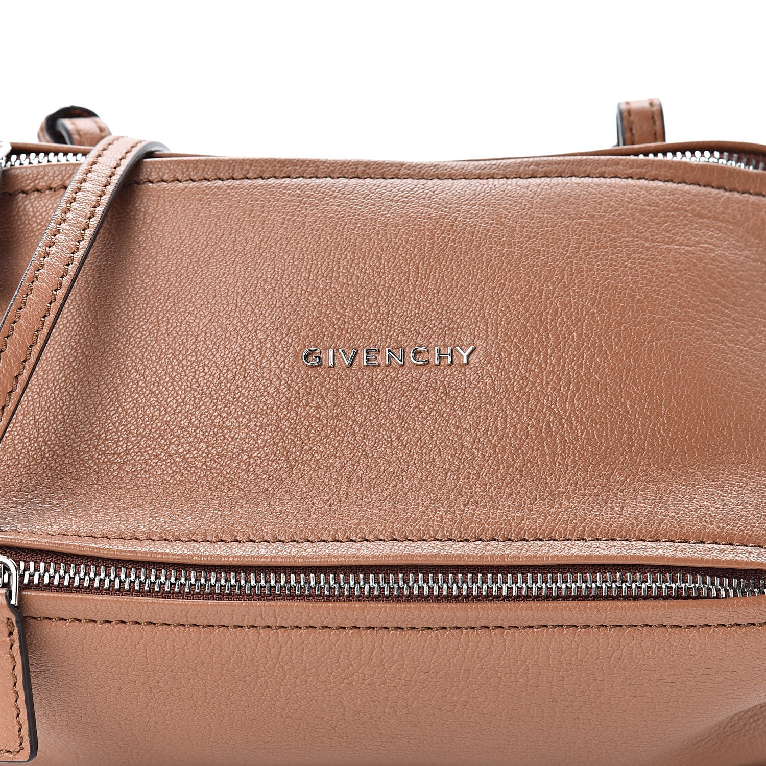 Givenchy Sugar Goatskin Mini Pandora Pony Brown 9 of 11