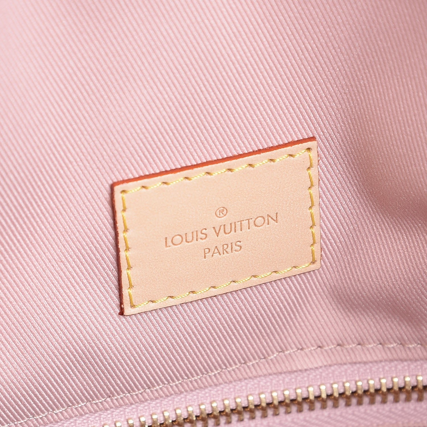 Louis Vuitton Damier Azur Graceful MM Rose Ballerine 6 of 9