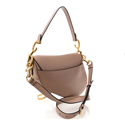 Christian Dior Grained Calfskin Saddle Bag With Strap Fard 3 of 10