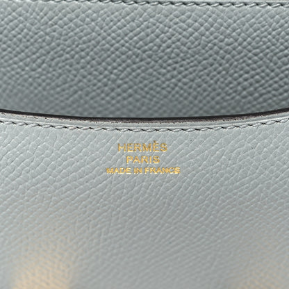 Hermes Epsom Constance 18 Bleu Glacier 5 of 9