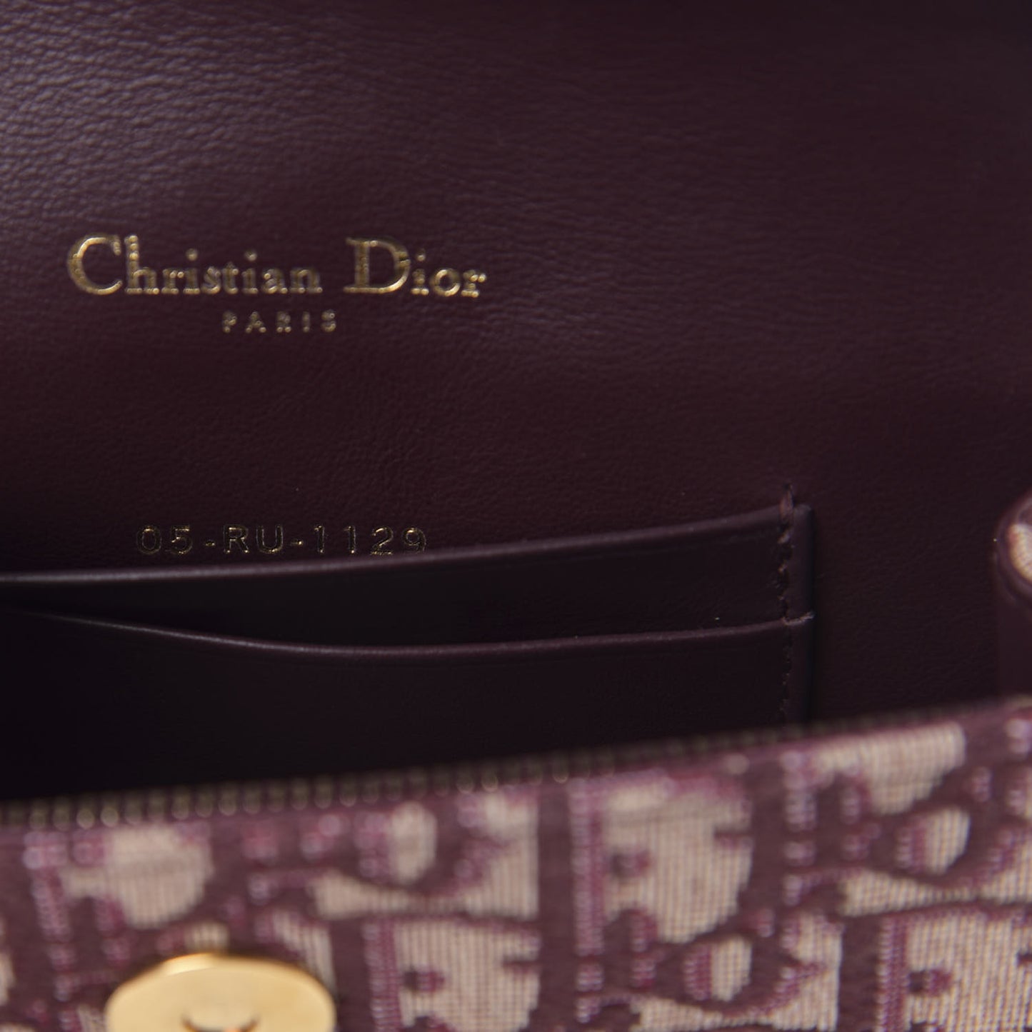 Oblique Saddle Belt Bag Bordeaux