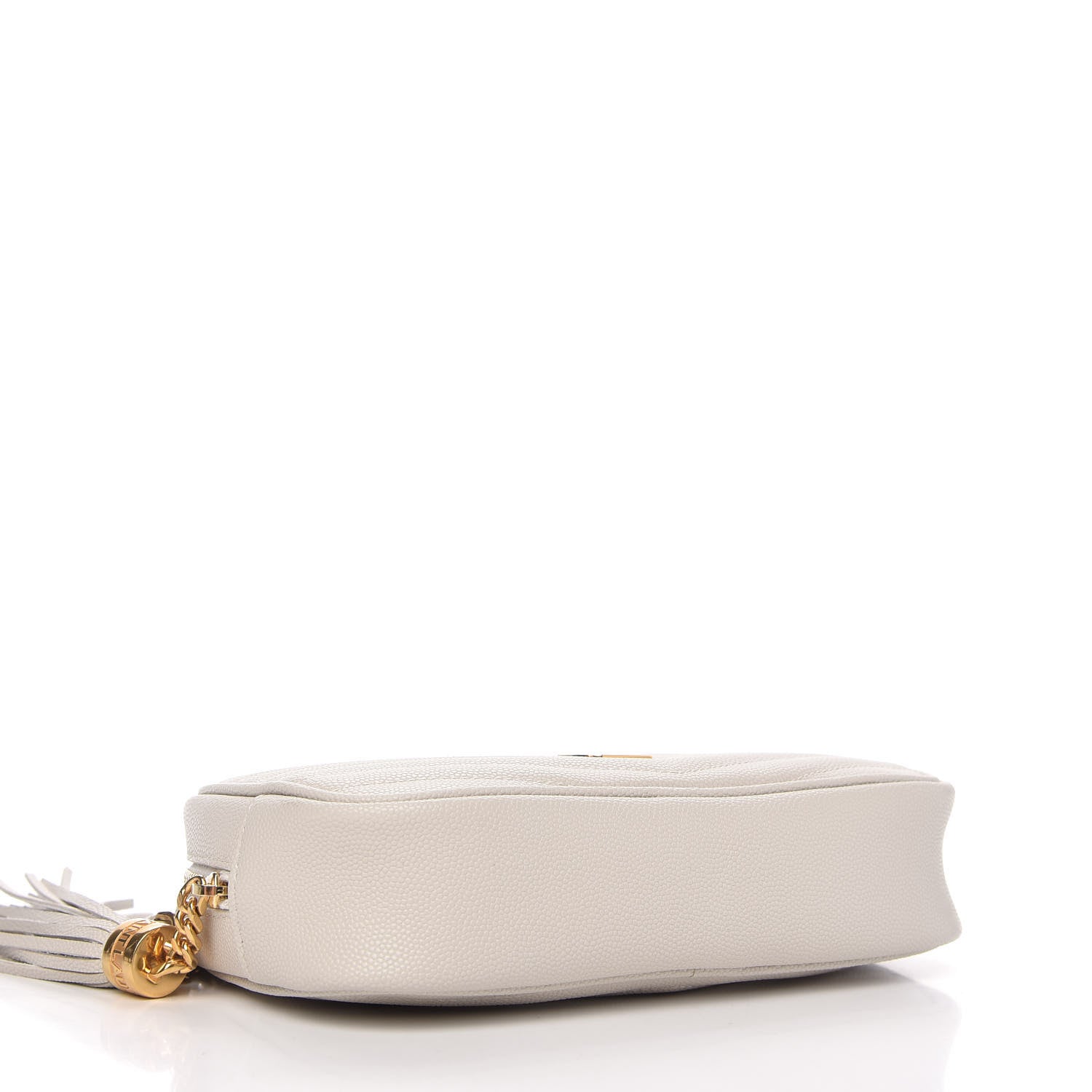 Saint Laurent Grain De Poudre Matelasse Monogram Mini Lou Camera Bag Crema Soft 4 of 11