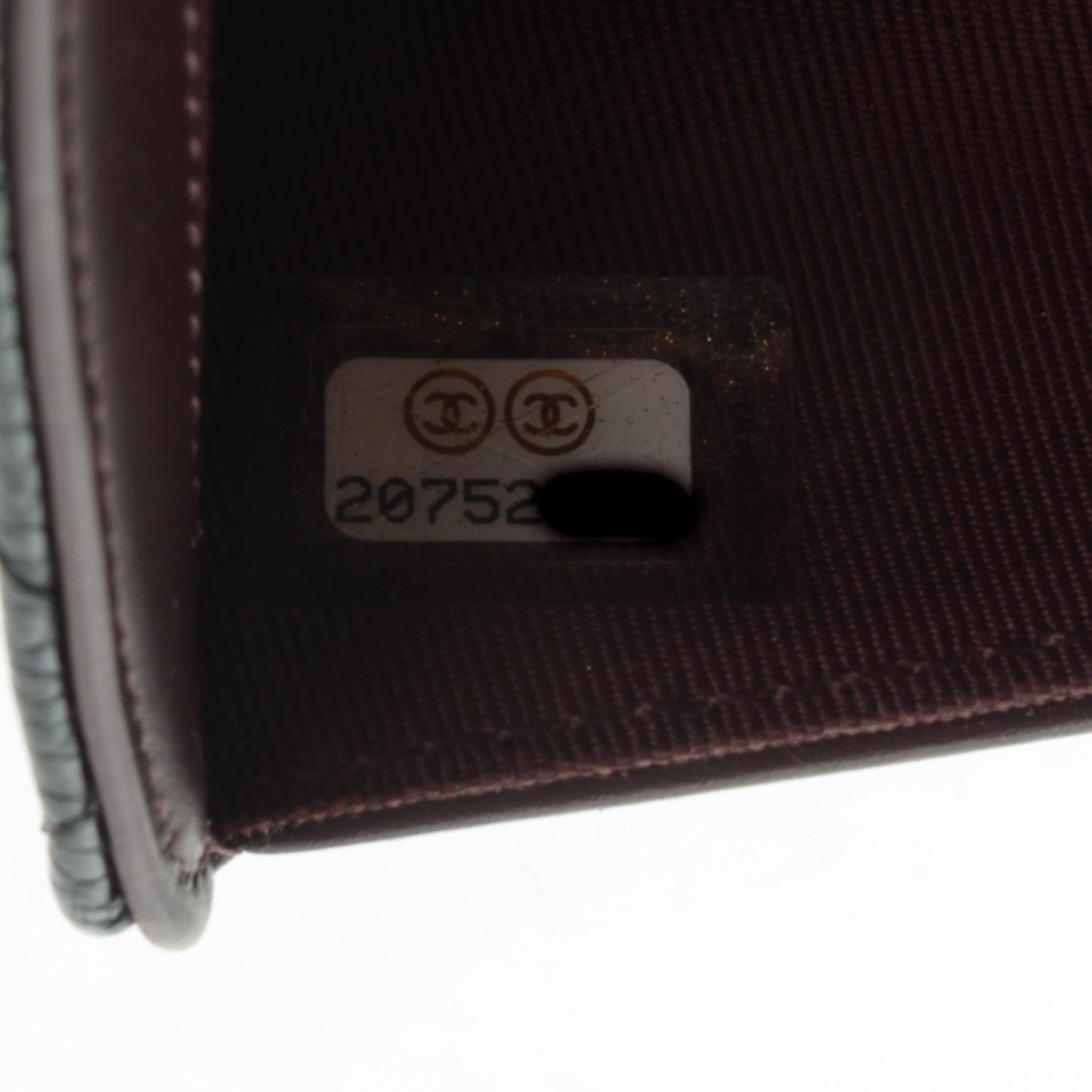 Chanel Caviar Quilted Zipped Pocket Wallet Black 8 of 8