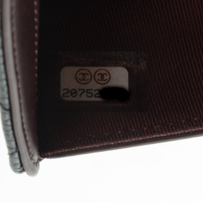 Chanel Caviar Quilted Zipped Pocket Wallet Black 8 of 8