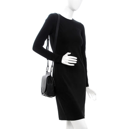 Burberry Soft Grain Calfskin Baby Bridle Saddle Bag Black 2 of 11