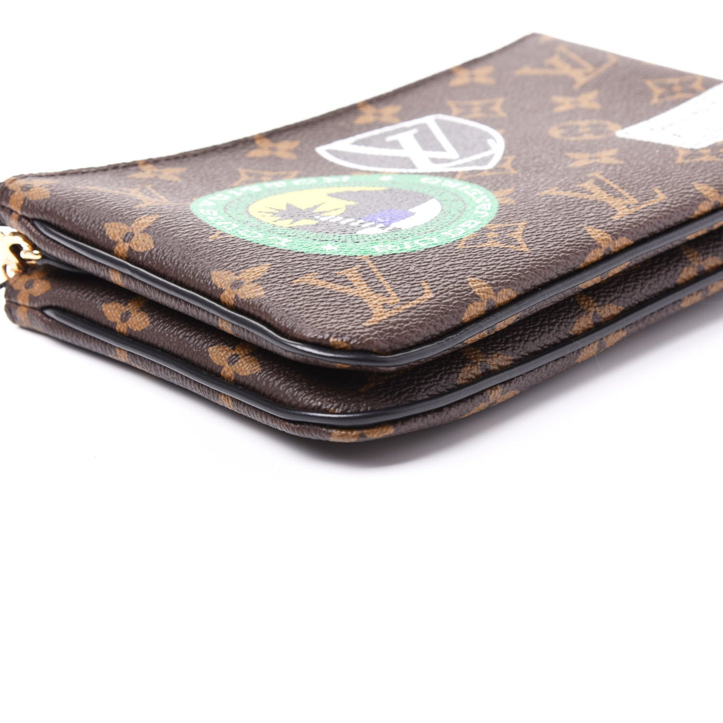 Monogram World Tour Double Zip Pochette