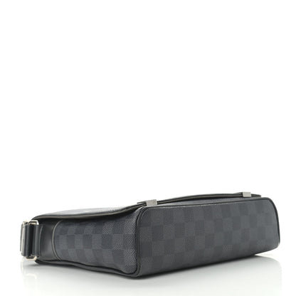 Louis Vuitton Damier Graphite Logo District PM Grey 4 of 10