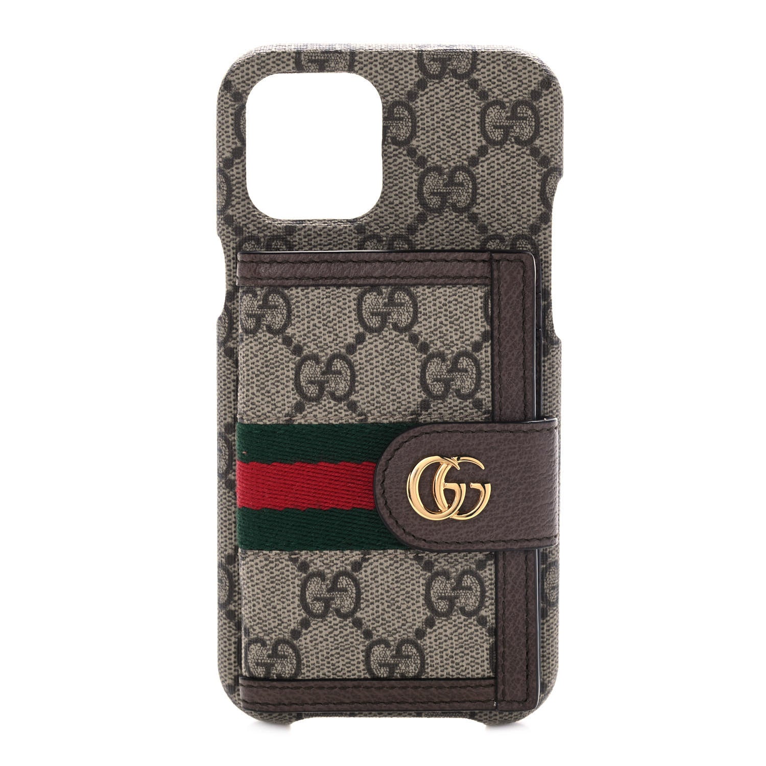 Gucci GG Supreme Monogram Web Ophidia iPhone 12 Pro Max Case 1 of 8