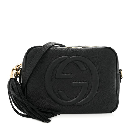 Gucci Pebbled Calfskin Small Soho Disco Bag Black 1 of 9