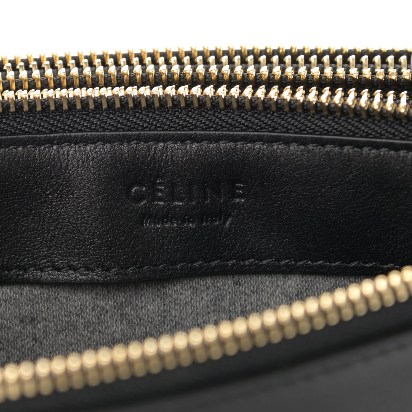 Lambskin Small Trio Crossbody Bag Black