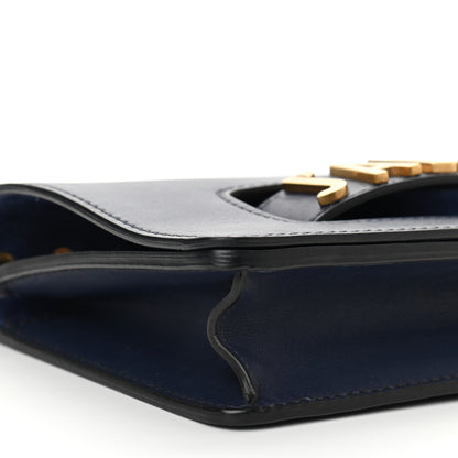 Christian Dior Calfskin J'Adior Chain Flap Bag Navy Blue 7 of 9