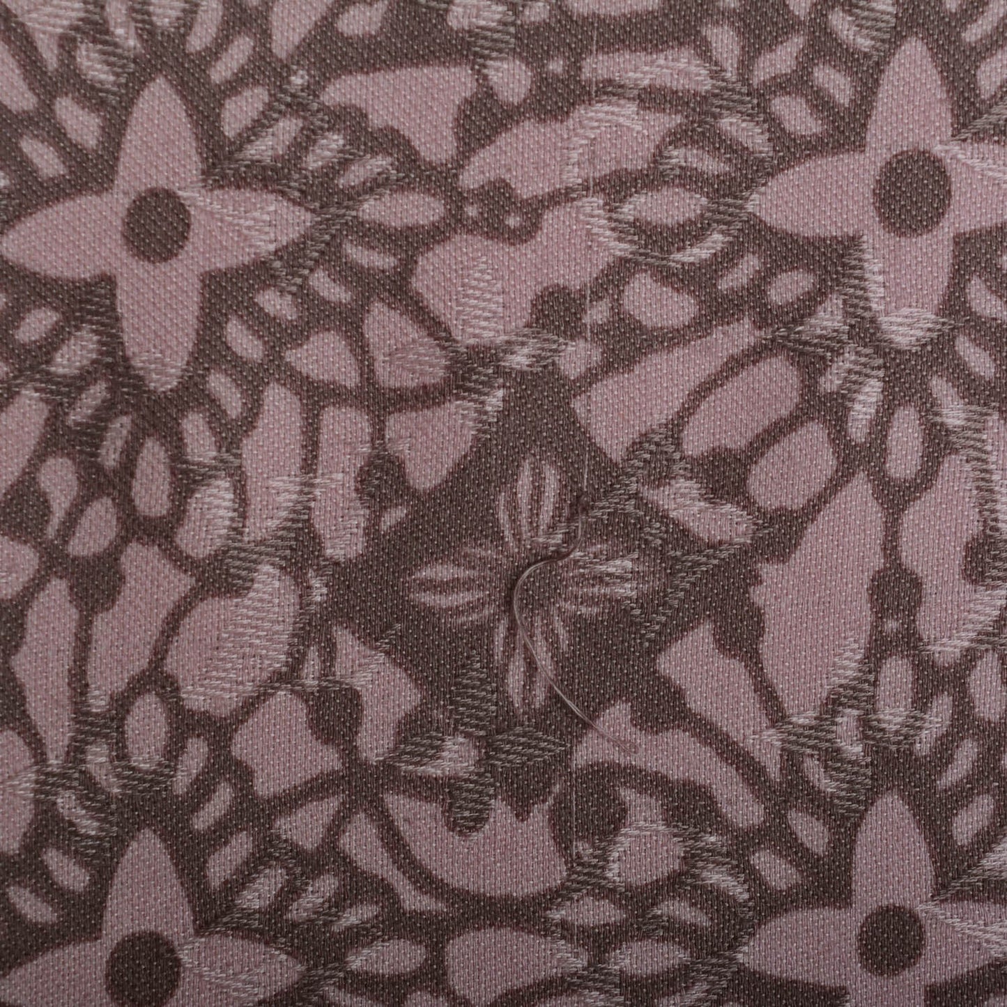 Silk Wool Monogram Dentelle Shawl Scarf Rose Poudre