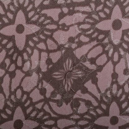 Louis Vuitton Silk Wool Monogram Dentelle Shawl Scarf Rose Poudre 5 of 6