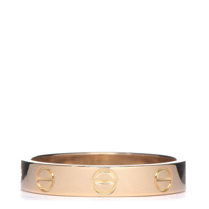 Cartier 18K Yellow Gold 3.5mm LOVE Wedding Band Ring 54 6.75 3 of 5