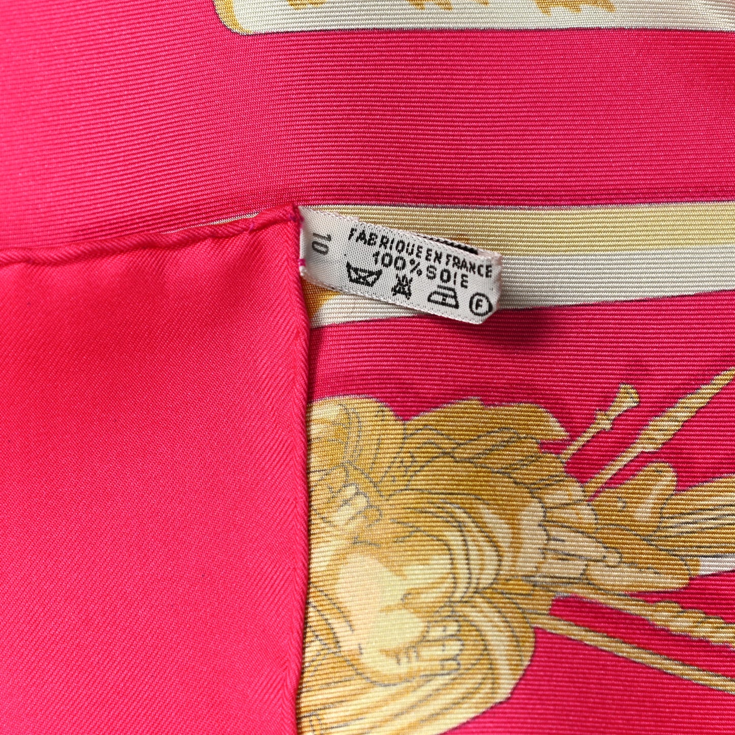 Silk La Marine A Rames Scarf 90
