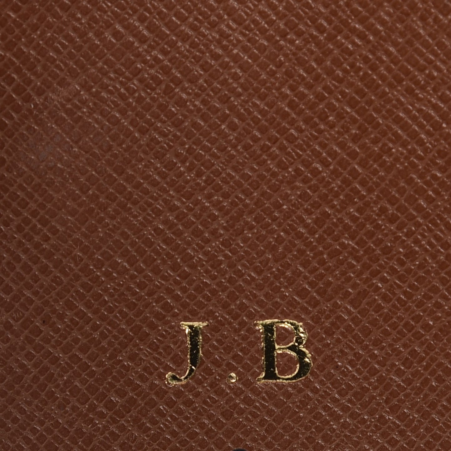 Monogram Mini Agenda Cover