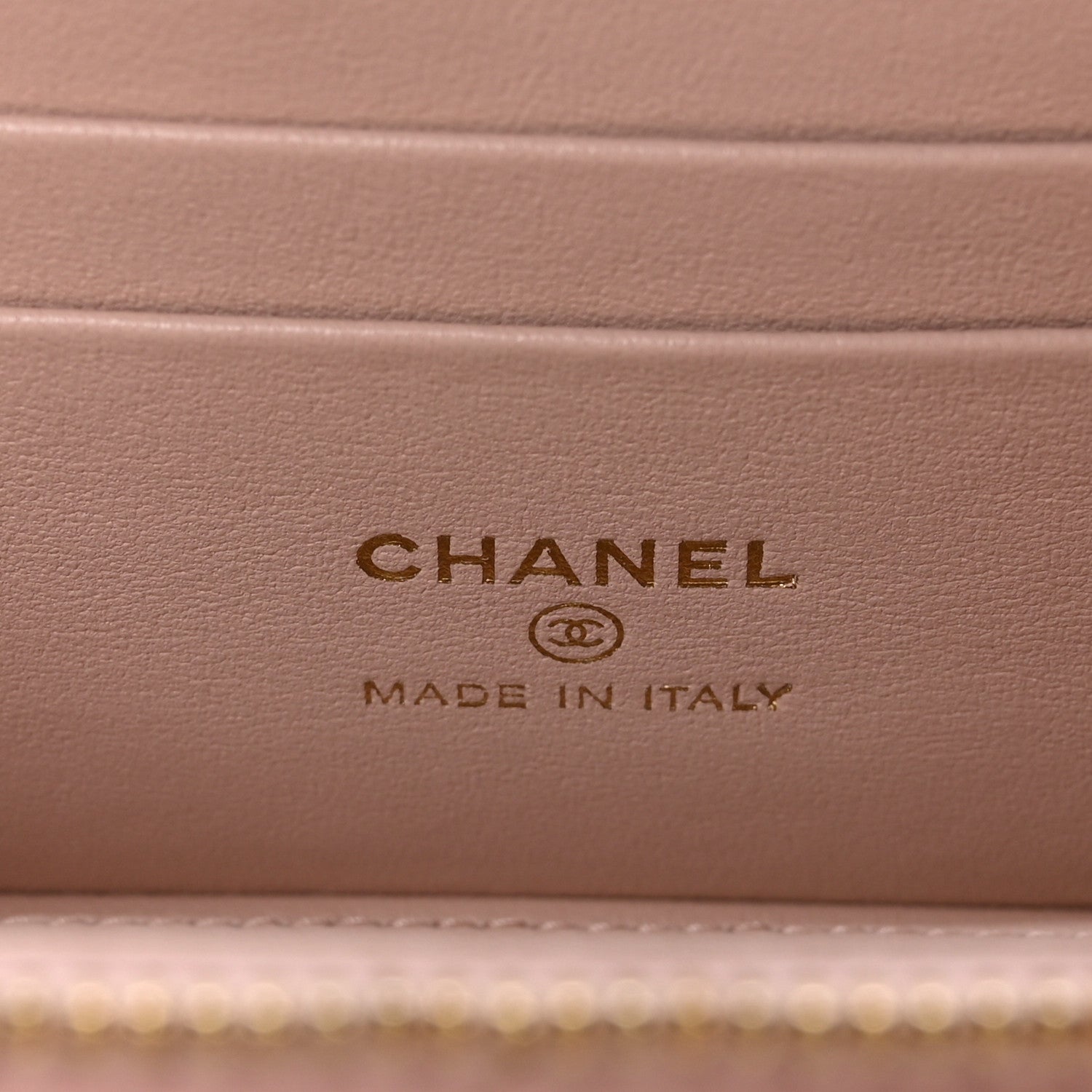Chanel Lambskin Quilted Small Top Handle Vanity Case With Chain Light Pink 8 of 12