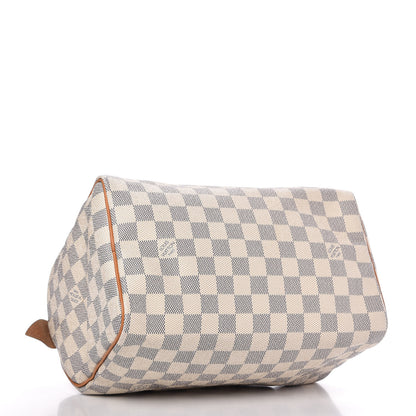 Louis Vuitton Damier Azur Speedy 25 4 of 9