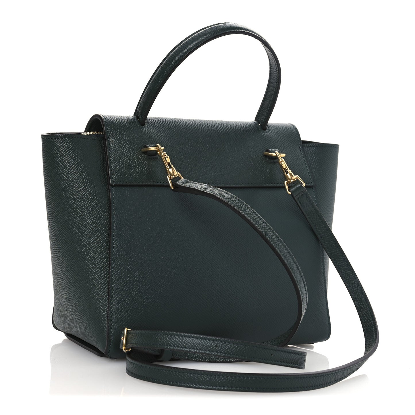 Grained Calfskin Nano Belt Bag Amazone