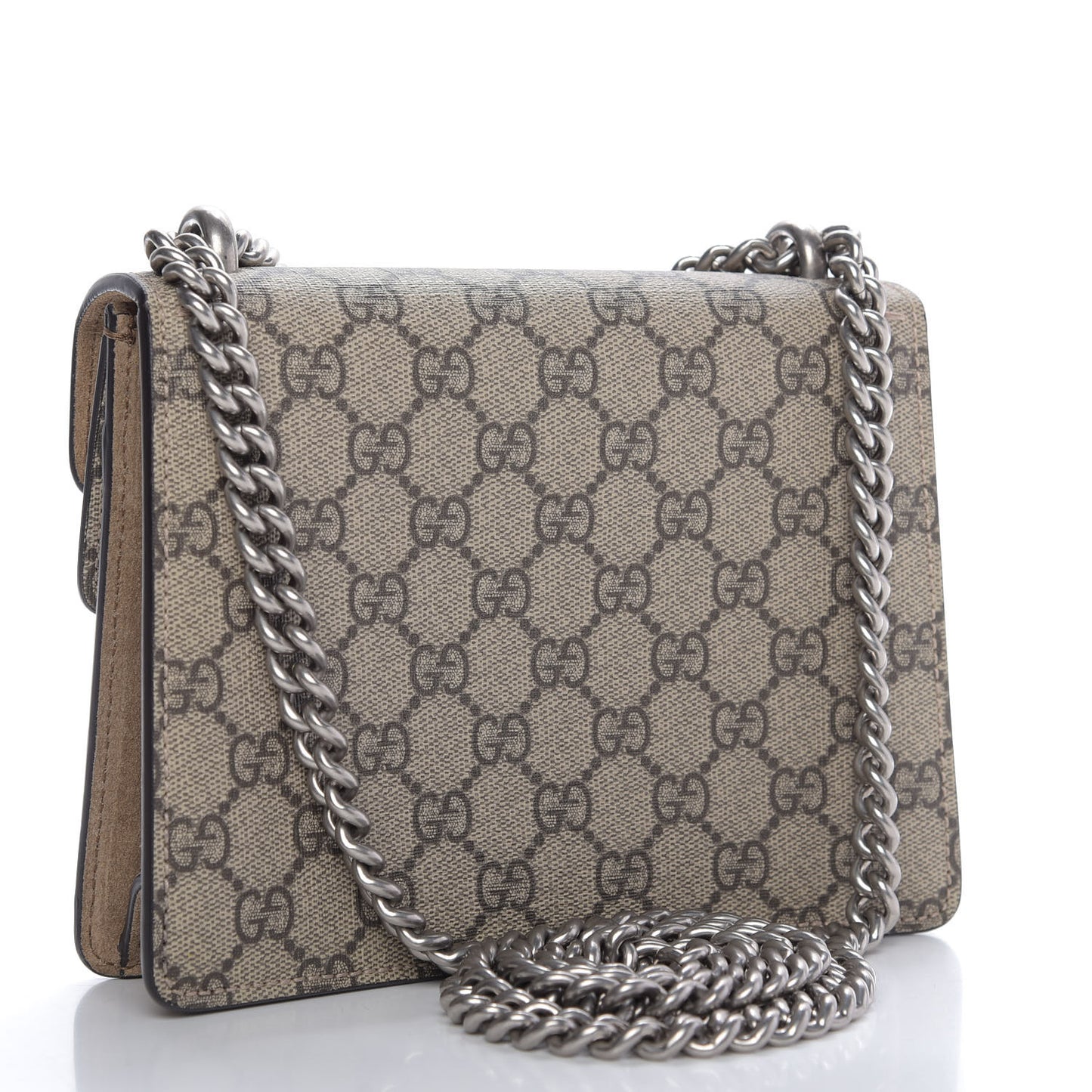 GG Supreme Monogram Mini Dionysus Shoulder Bag Taupe