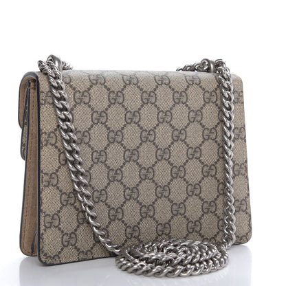 Gucci GG Supreme Monogram Mini Dionysus Shoulder Bag Taupe 3 of 9