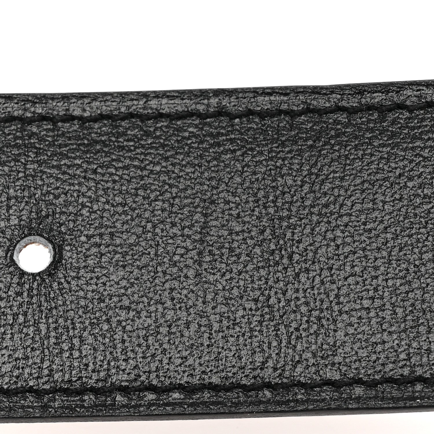Hermes Box Togo 32mm Belt Strap 90 Black Gold 4 of 5