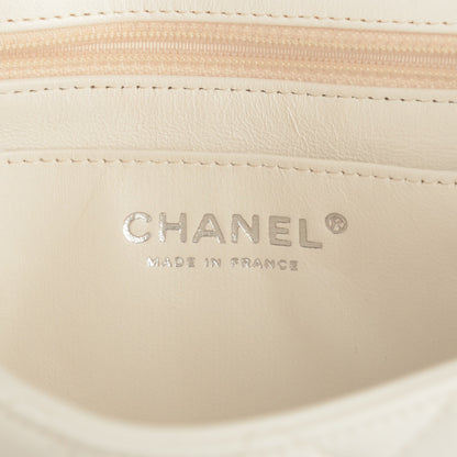 Chanel Lambskin Quilted Mini Square Flap White 6 of 8