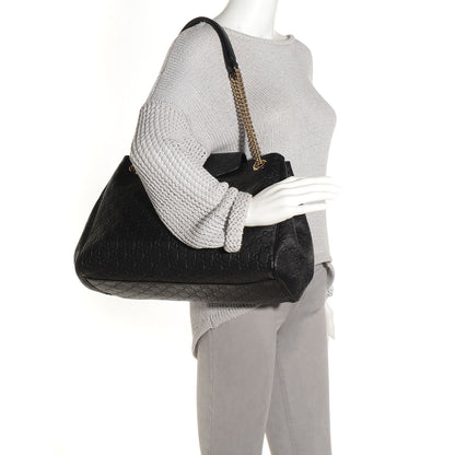 Gucci Guccissima Medium Emily Shoulder Bag Black 2 of 8