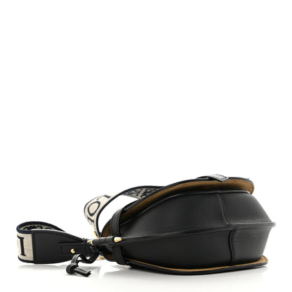 Loewe Calfskin Jacquard Mini Gate Dual Bag Black 4 of 10