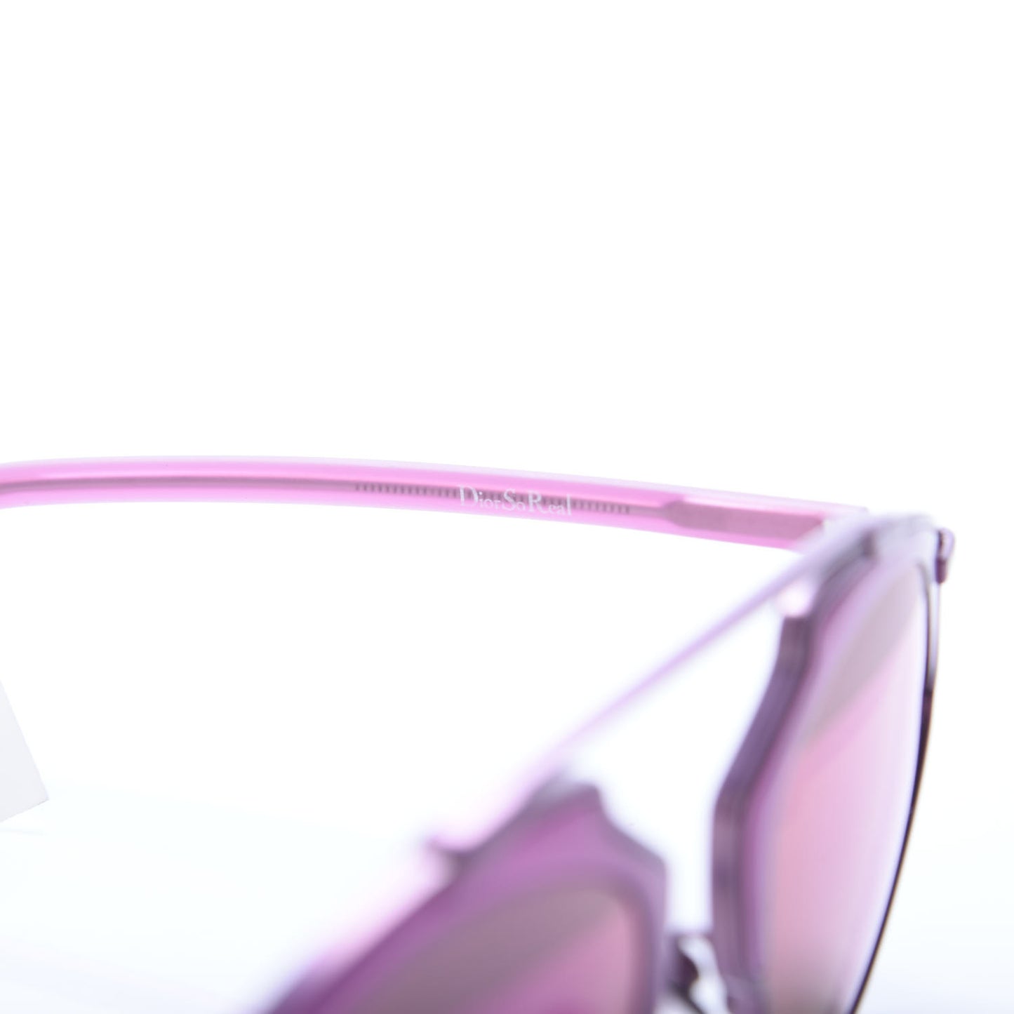 Acetate So Real Sunglasses Matte Violet