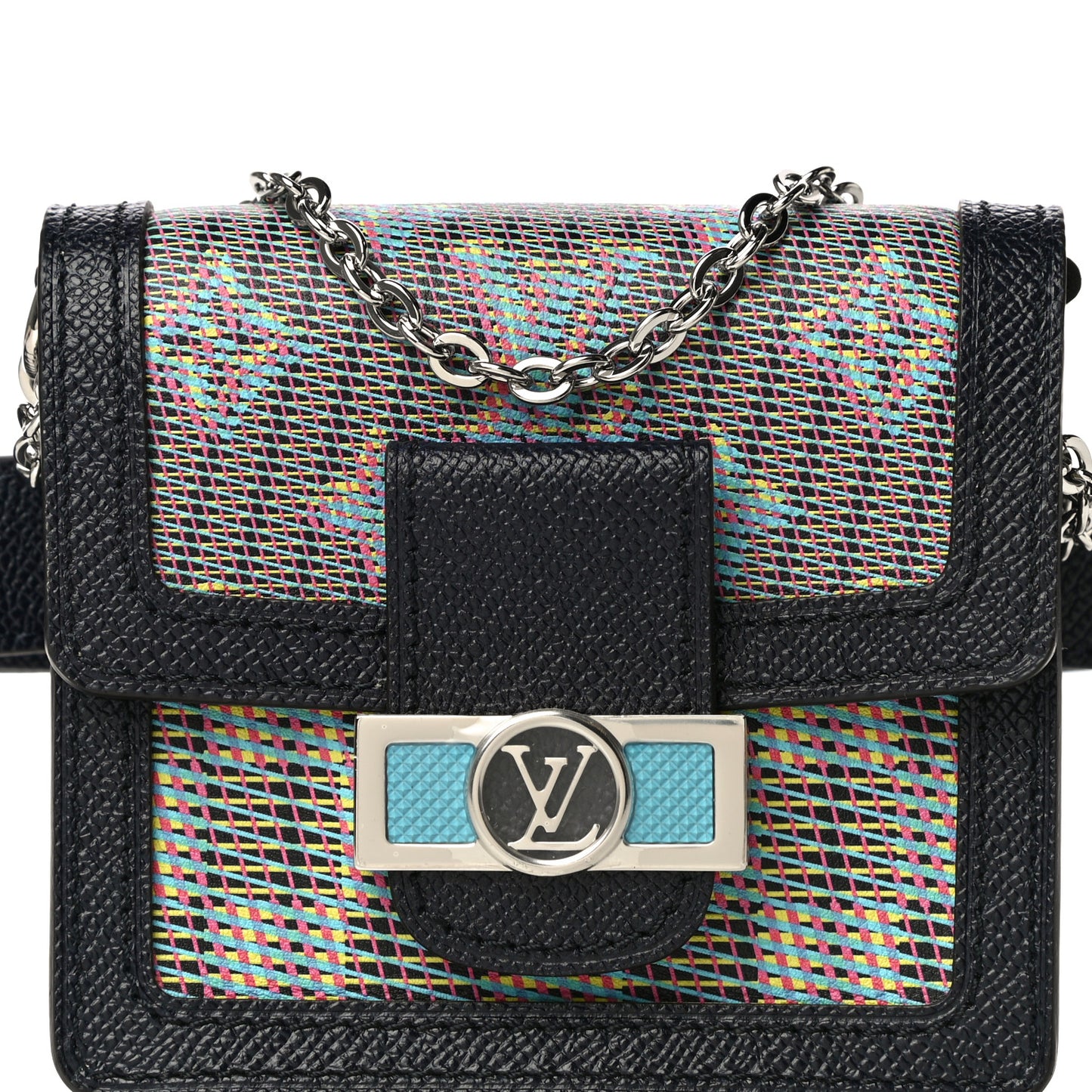 Monogram LV Pop Bumbag Dauphine BB Blue