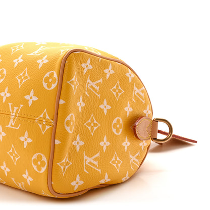 Louis Vuitton Calfskin Monogram Speedy P9 Bandouliere 25 Jaune Mat 10 of 10