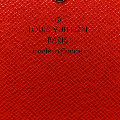 Louis Vuitton Monogram Sarah Wallet NM Coquelicot 6 of 6