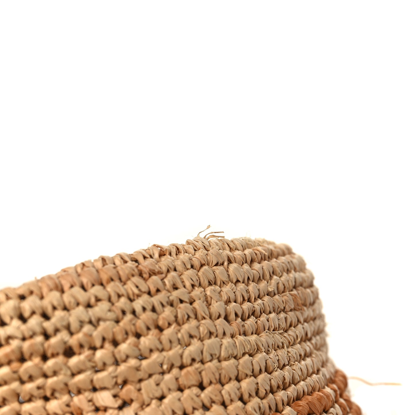 Raffia FF Mens Bucket Hat
