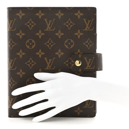 Louis Vuitton Monogram Large Ring Agenda Cover 2 of 6