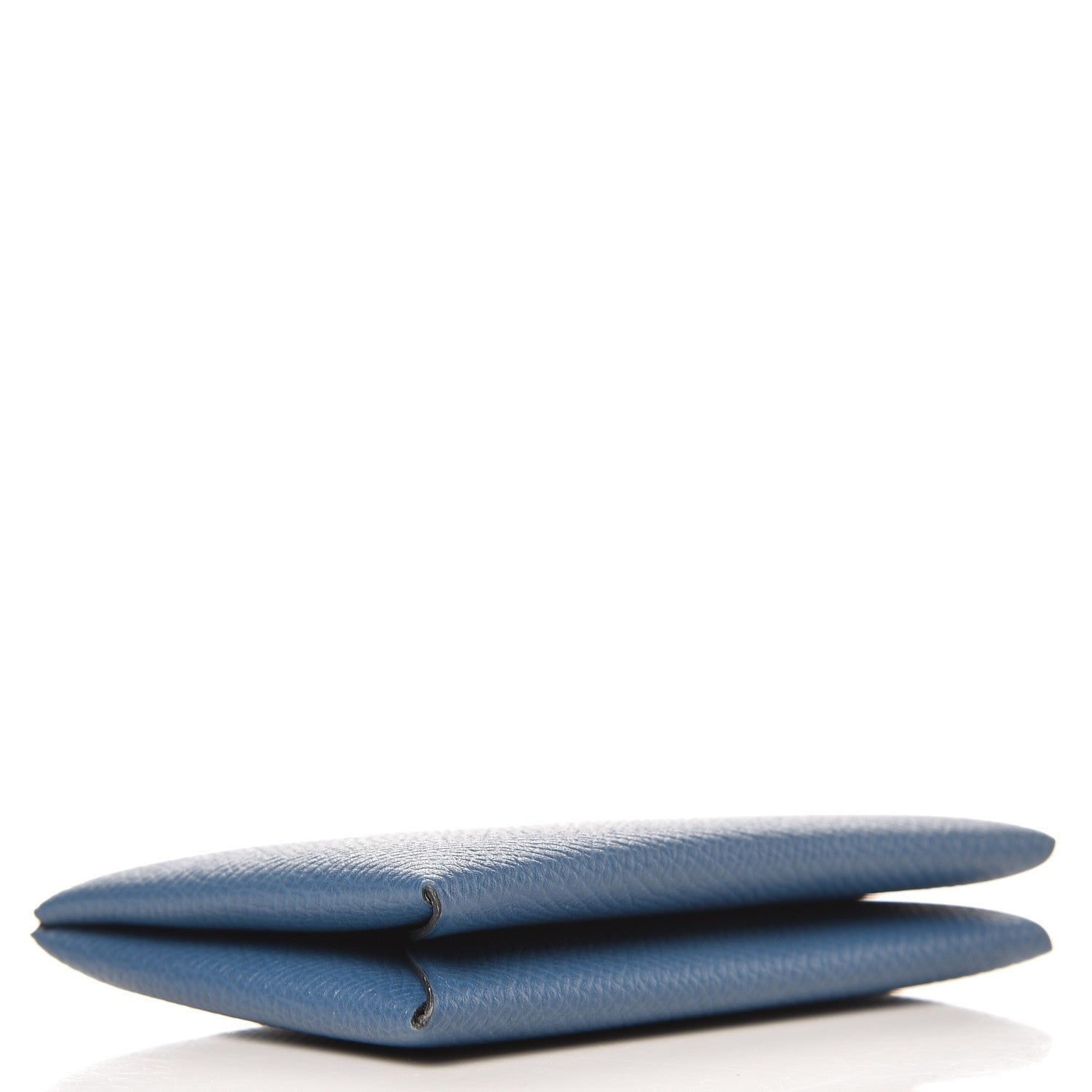 Hermes Epsom Calvi Card Case Bleu Agate 4 of 7