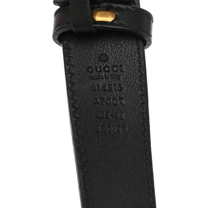 Gucci Moon Calfskin Double G 30mm Belt 105 42 Black 3 of 6