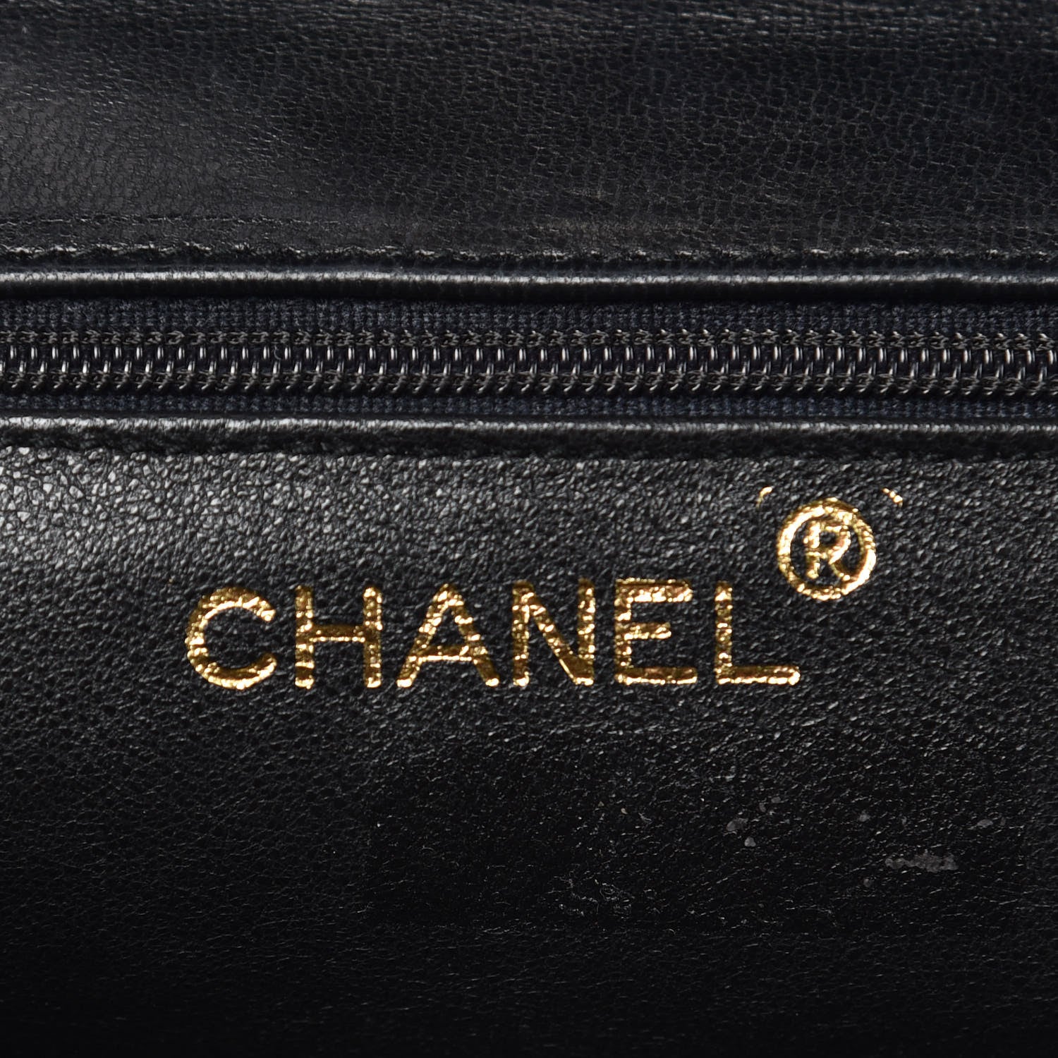 Chanel Satin Chevron Quilted Pearl Mini Square Flap Black 6 of 16
