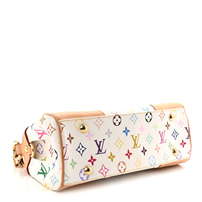 Louis Vuitton Monogram Multicolor Beverly MM White 4 of 10
