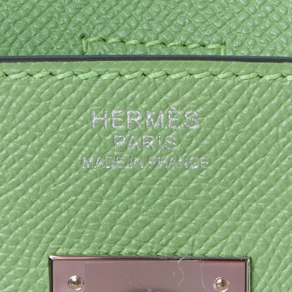 Hermes Epsom Birkin 30 Vert Criquet 17 of 31