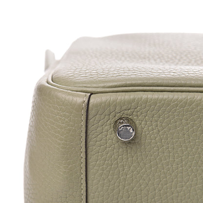 Hermes Taurillon Clemence Lindy 26 Sauge 10 of 14