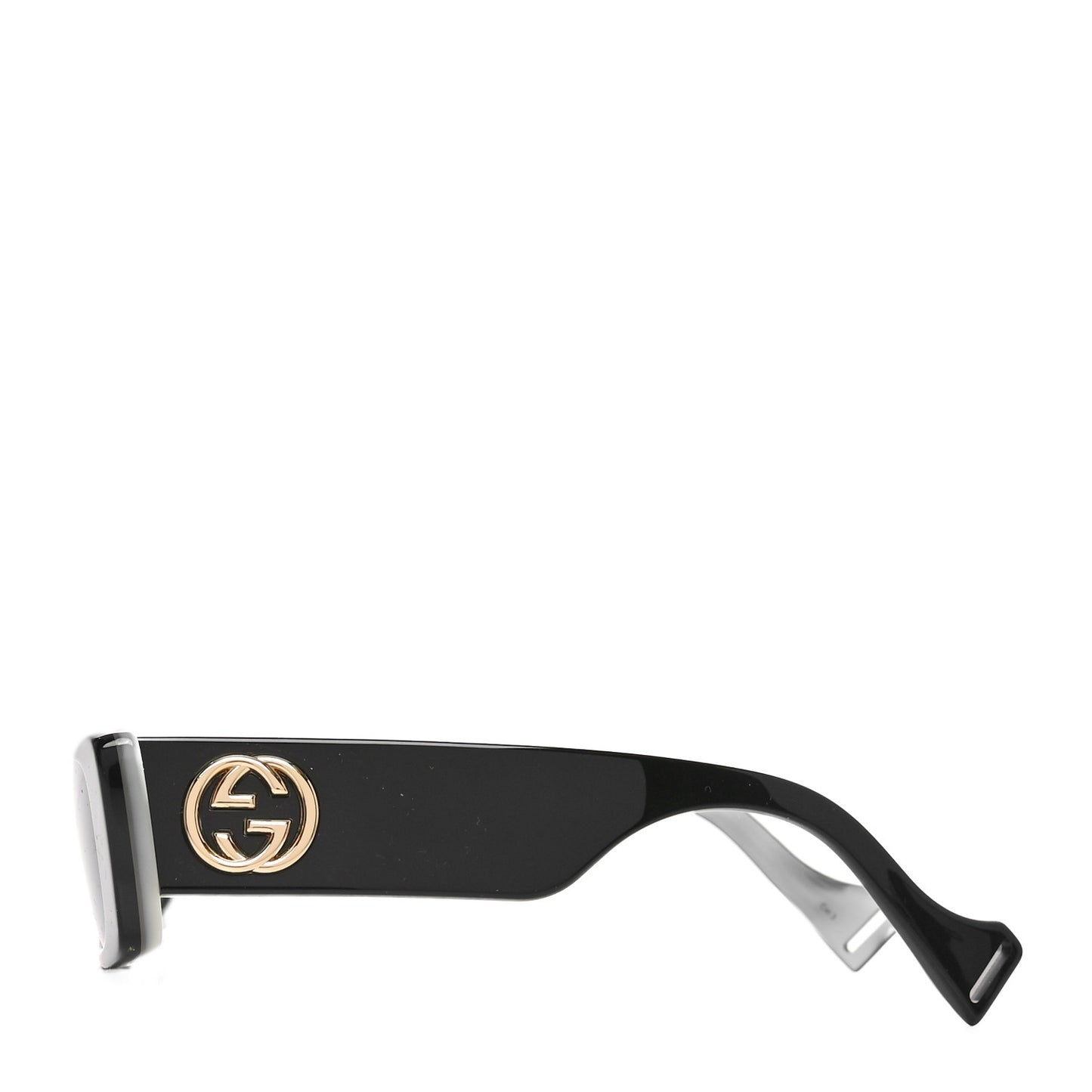 Acetate Rectangular Sunglasses GG0516S Black