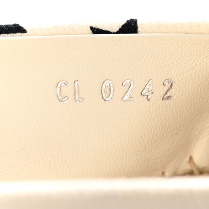 Louis Vuitton Starboard Espadrille Flats 40 White Black 8 of 10